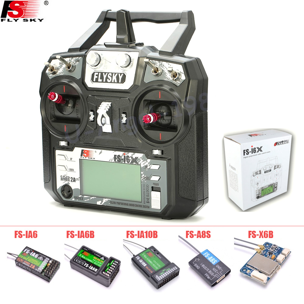 FLYSKY FS-i6X FS i6X 10CH 2.4G - Drone Racing Transmitter 评论和价格
